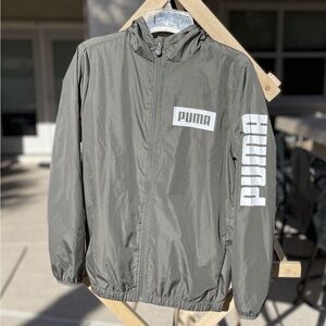 Puma Jacket - Hooded Unisex Small